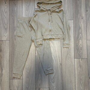 Lucky Brand Waffle Knit Sweatsuit